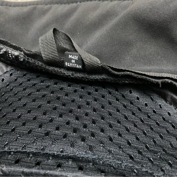 Honda Padded Riding Jacket Size Small Black Grey - Picture 11 of 14